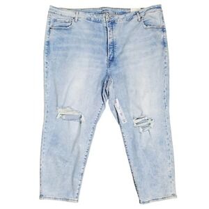 Old Navy O.G. High-Rise Distressed Extra Stretch Denim Jeans Size 30 New